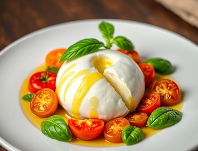 Burrata Caprese